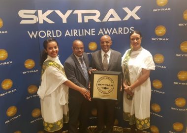 Ethiopian Wins Skytrax Best Airline in Africa Award for 2nd Time in Row